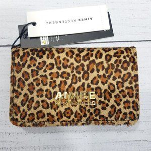 Aimee Kestenberg Sammy Bifold Card Wallet - Leopard